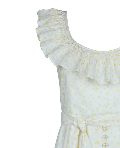 ST. CLAIR THEODORA LUCKY YELLOW DRESS