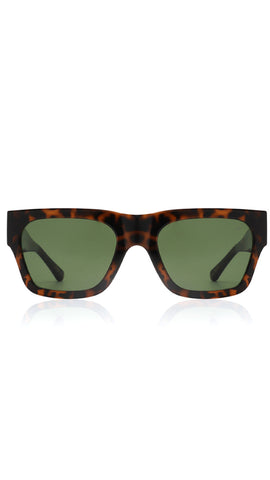 A.KJAERBEDE AGNES DEMI TORTOISE SUNGLASSES