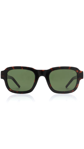 A.KJAERBEDE HALO DEMI TORTOISE SUNGLASSES