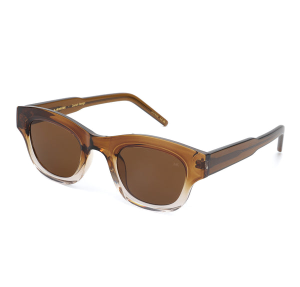 A.KJAERBEDE LANE SMOKE CHAMPAGNE SUNGLASSES