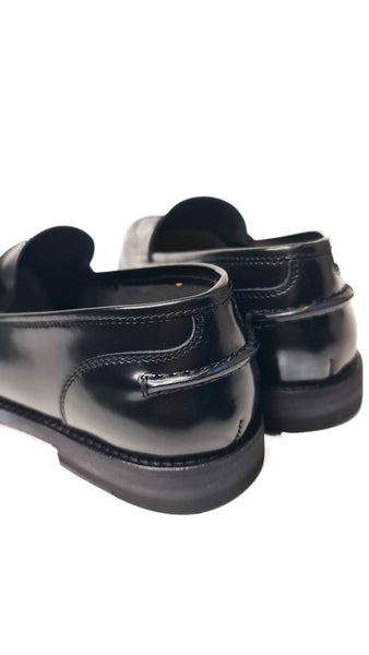 ALBERTO FASCIANI BLACK LOAFERS