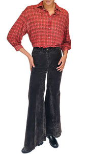 SIYU RED ETAN WOOL SHIRT