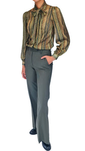 SIYU PLEATS FOREST SHIRT