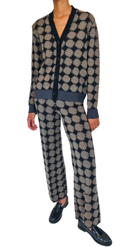 SIYU KNIT LOGOS PANTS