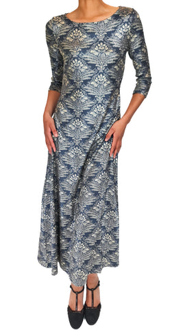 SIYU BLUE BOECIO SEQUIN DRESS