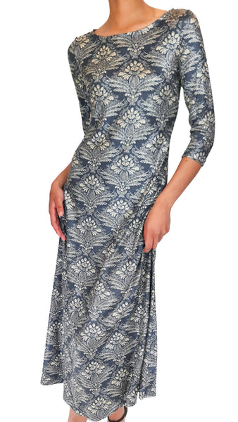 SIYU BLUE BOECIO SEQUIN DRESS