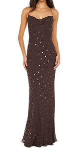 chinese dress ladies RUBY SLIP MAXI DRESS