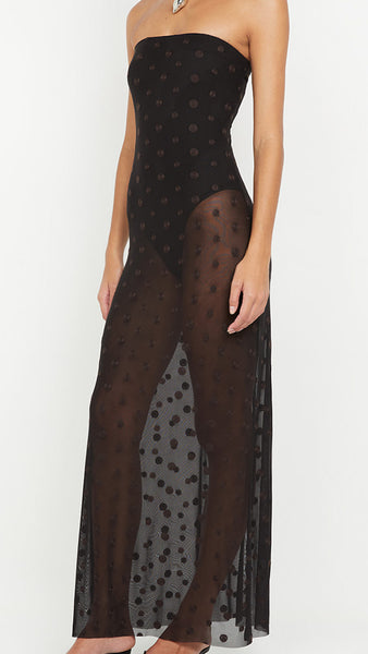 BEC + BRIDGE KARLA STRAPLESS DRESS