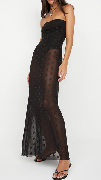 BEC + BRIDGE KARLA STRAPLESS DRESS