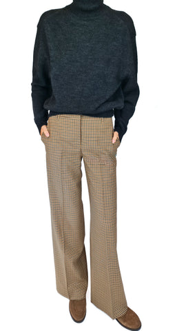 TRUE ROYAL NIKY CHECK TROUSERS
