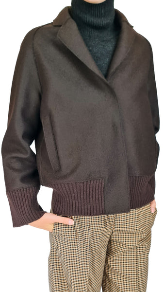ROSSO35 CHOC BROWN BOMBER