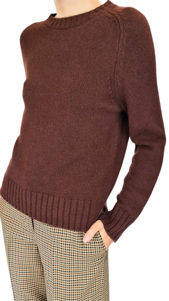 PUROTATTO MOGANO CASHMERE ROUNDNECK JUMPER