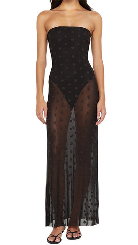 BEC + BRIDGE KARLA STRAPLESS DRESS