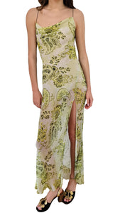 BEC + BRIDGE LYLOU LEMON PAISLEY DRESS