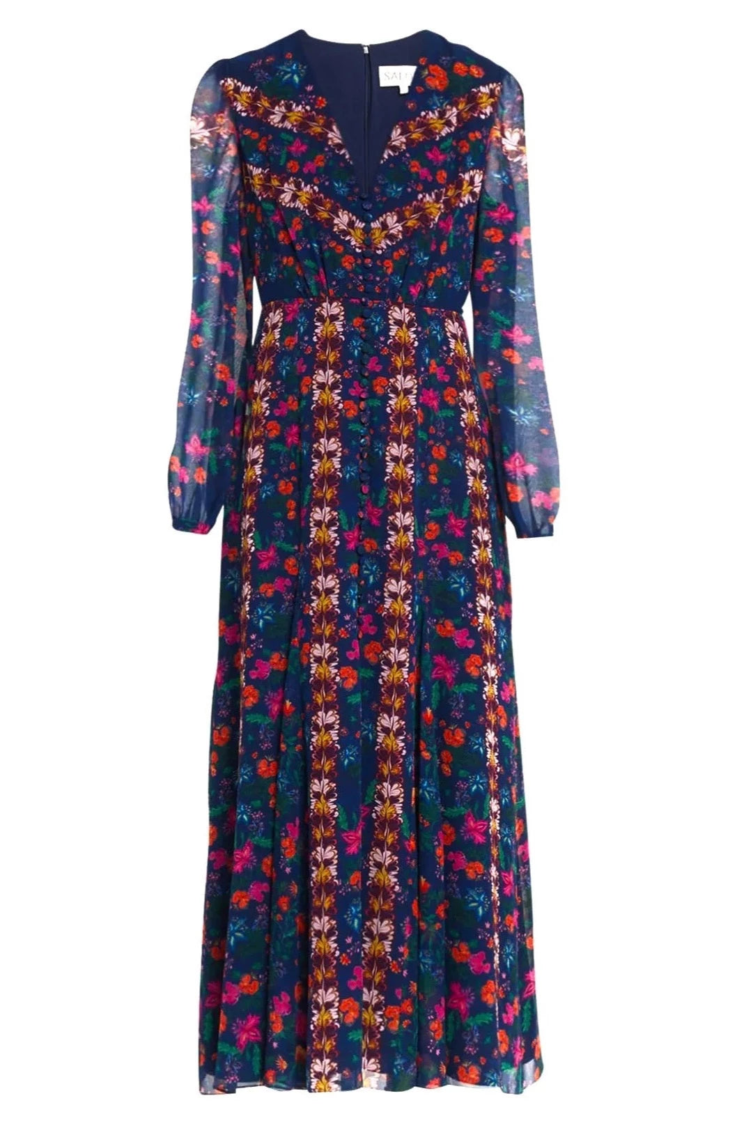 VESTIDO MÁRMOL SALONI ANNABEL-B FLORI