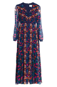 VESTIDO MÁRMOL SALONI ANNABEL-B FLORI