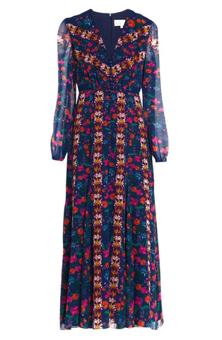 VESTIDO MÁRMOL SALONI ANNABEL-B FLORI