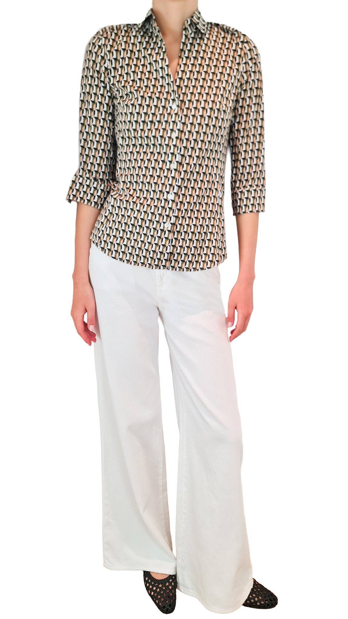 CALIBAN GEO PRINT SHIRT