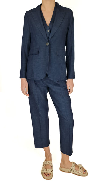 CIRCOLO DENIM 3 PIECE BLAZER