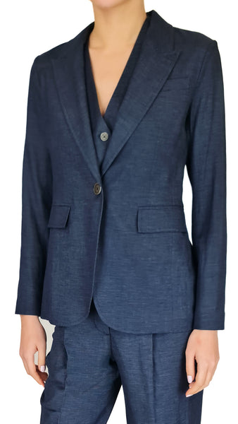 CIRCOLO DENIM 3 PIECE BLAZER