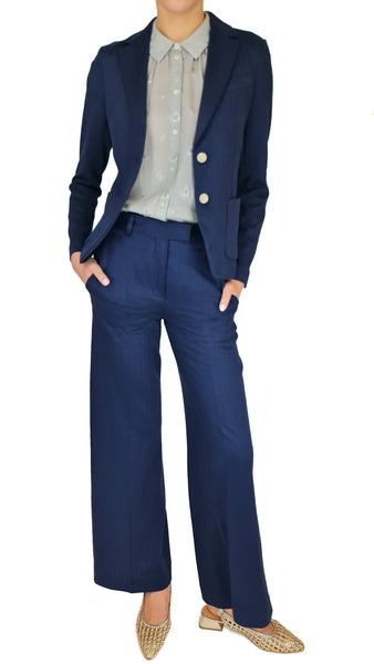 CIRCOLO MARINE LINEN BLAZER