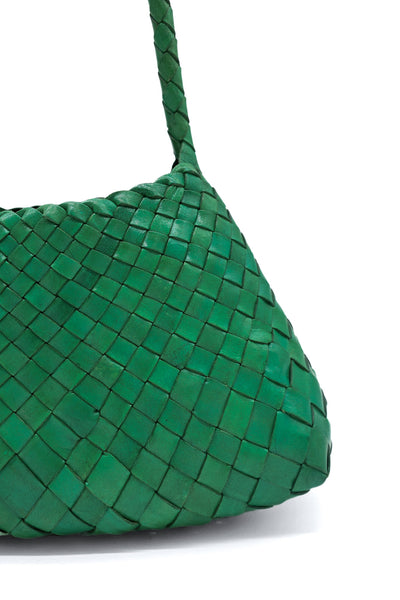 DRAGON DIFFUSION ROSANNA PARROT GREEN BAG