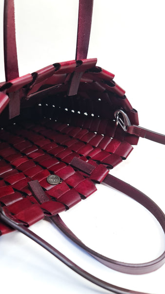 DRAGON DIFFUSION LINK TOTE BORDO BAG