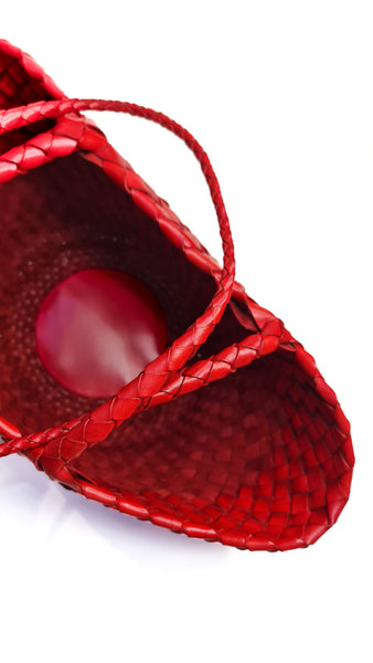 DRAGON DIFFUSION EGOLA POPPY RED BAG