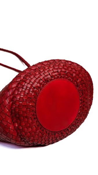 DRAGON DIFFUSION EGOLA POPPY RED BAG