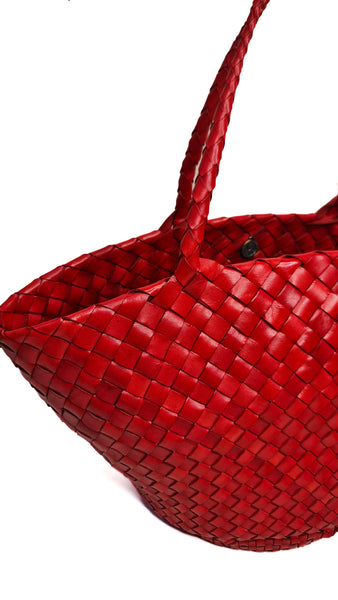 DRAGON DIFFUSION EGOLA POPPY RED BAG