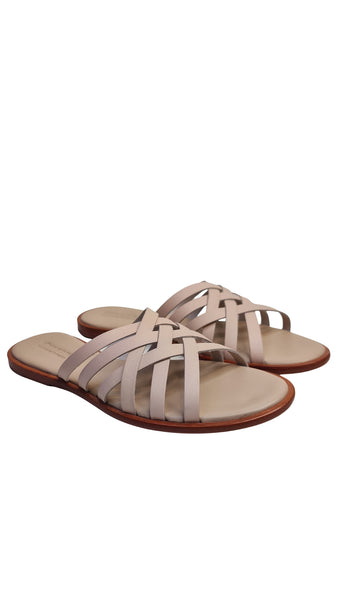 DRAGON DIFFUSION 3 CROSS NATURAL SANDALS