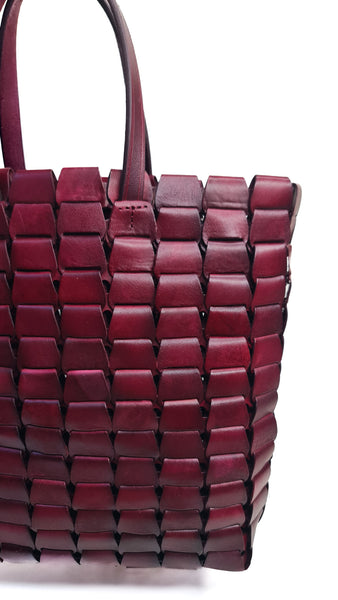 DRAGON DIFFUSION LINK TOTE BORDO BAG