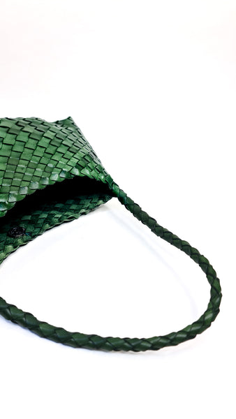DRAGON DIFFUSION ROSANNA LEAF GREEN BAG