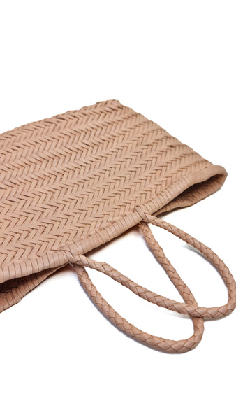 DRAGON DIFFUSION BAMBOO TRIPLE JUMP SMALL NATURAL BAG