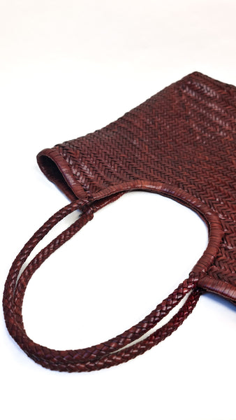 DRAGON DIFFUSION NS DIAGONAL BRUCIATO BAG