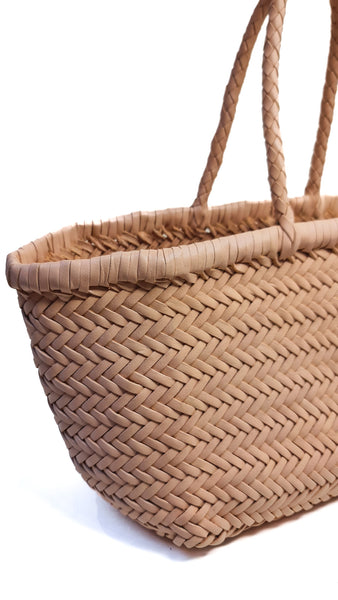 DRAGON DIFFUSION BAMBOO TRIPLE JUMP SMALL NATURAL BAG
