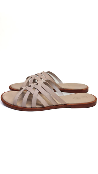 DRAGON DIFFUSION 3 CROSS NATURAL SANDALS