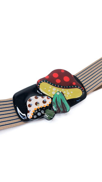 EXQUISITE J MUSHROOM BELT