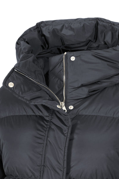 LEMPELIUS DARK BLUE 3/4 DOWN COAT