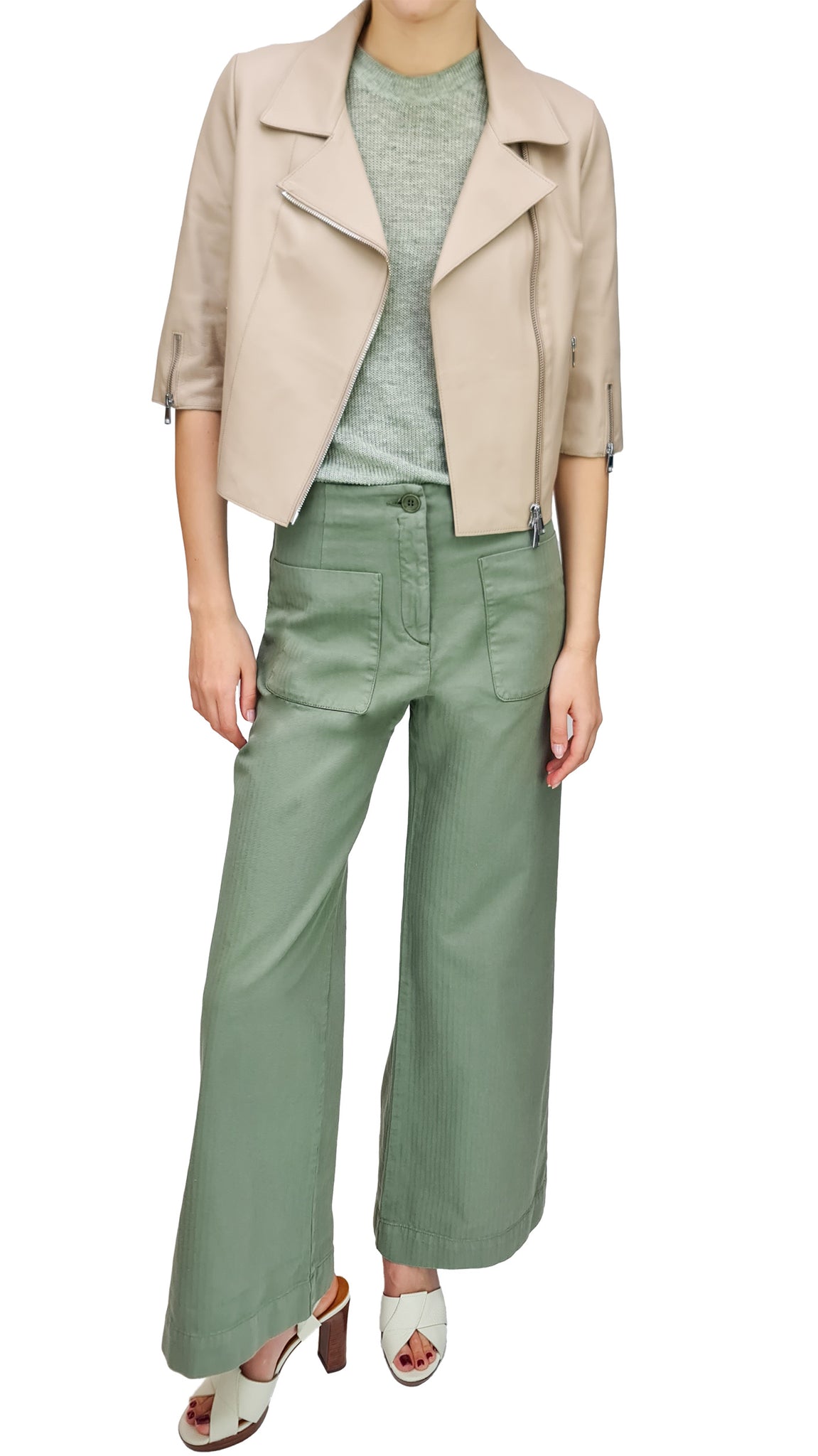 THE JACKIE LEATHERS COCO LATTE JACKET