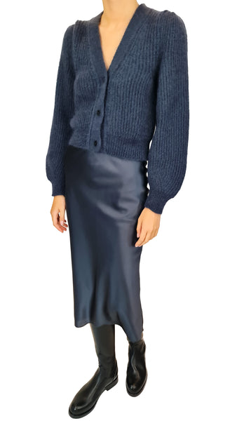 MASSCOB STEEL WHITNEY CARDIGAN