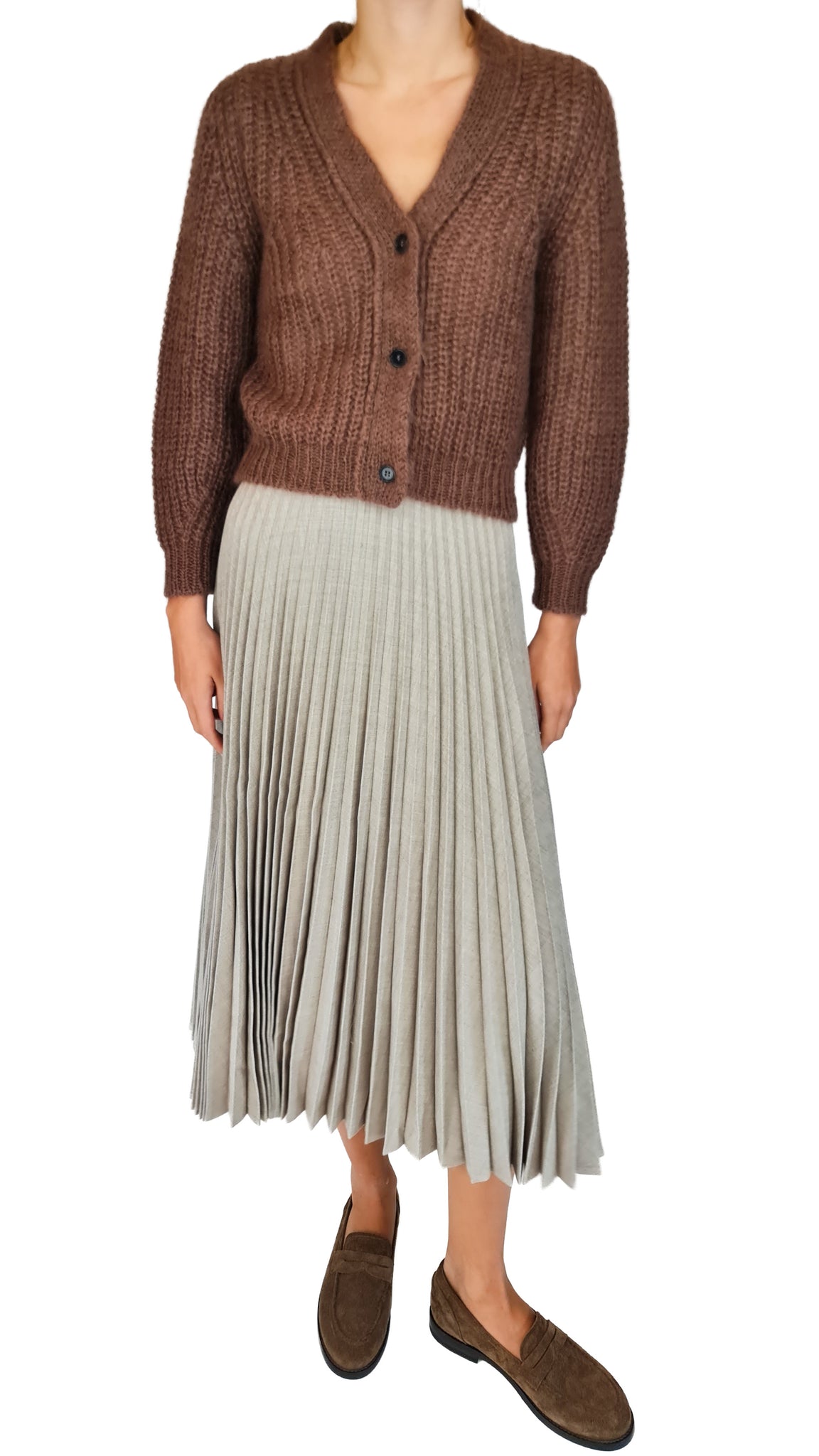 MASSCOB  WICCA CINNAMON CARDIGAN