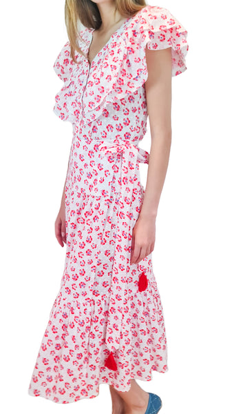 NIMO WITH LOVE SWEET PEA BLOUSE RED