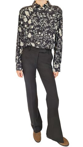 PUROTATTO AUTUMN FLORAL BLOUSE