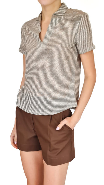 PUROTATTO CHESTNUT SHORTS