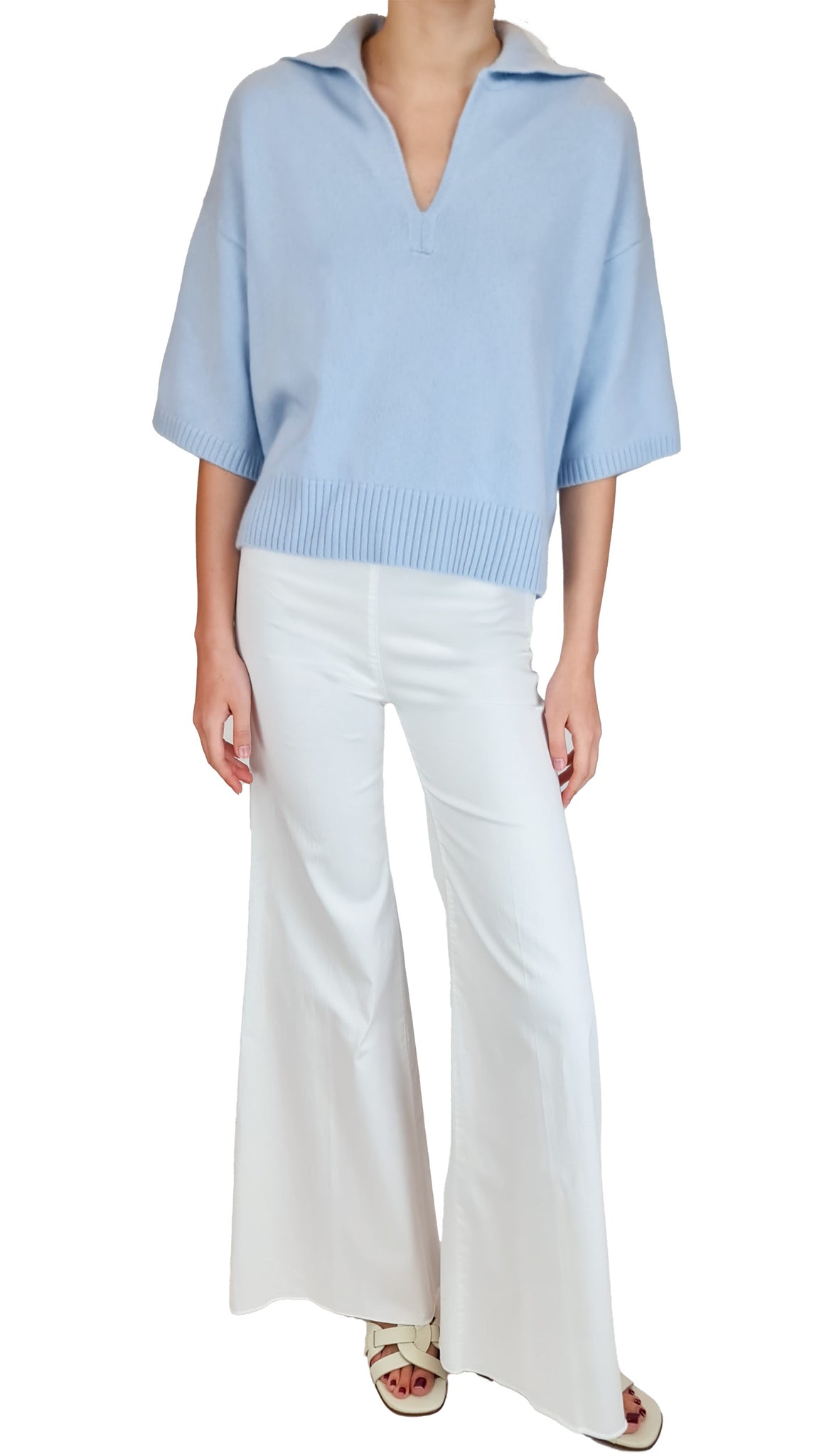 PUROTATTO CLOUD COLLAR CASHMERE JUMPER