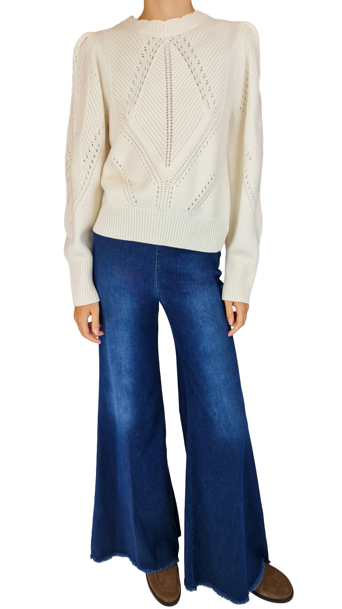 PUROTATTO KNITTED LATTE JUMPER