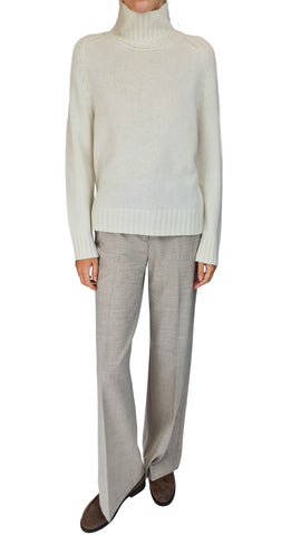 PUROTATTO LATTE CASHMERE TURTLENECK JUMPER