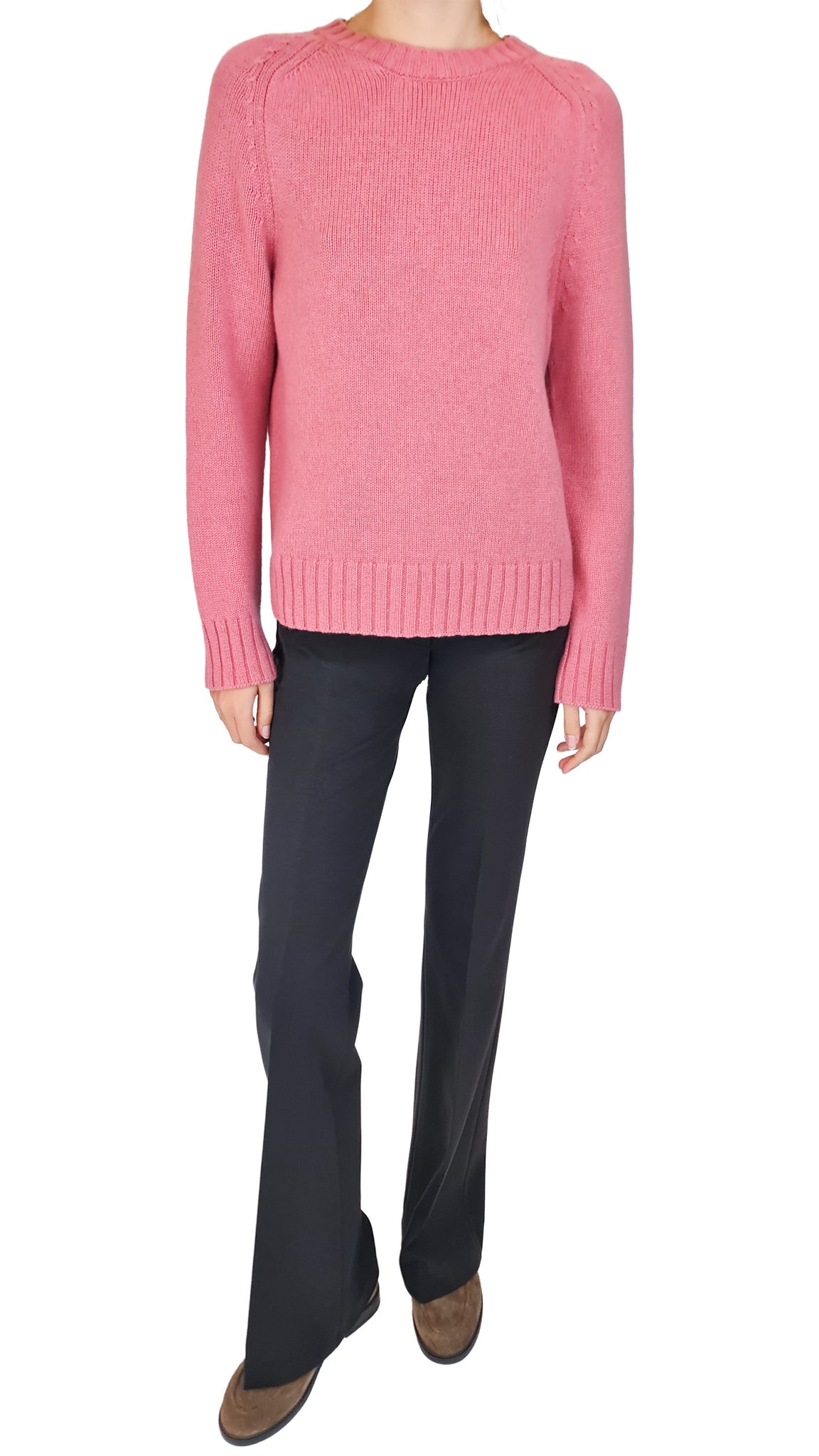 PUROTATTO ROSA CASHMERE ROUNDNECK JUMPER