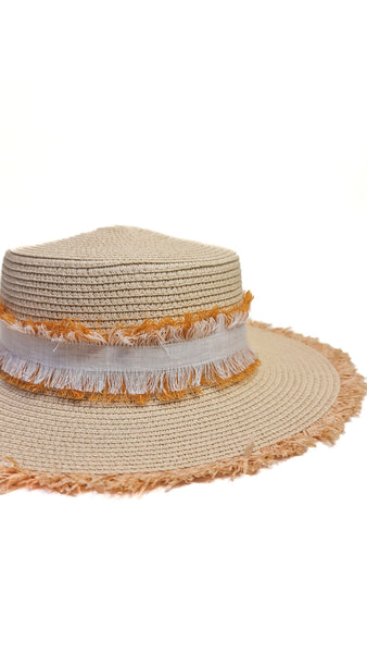 PUROTATTO MUSTARD TRIM HAT